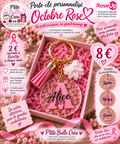 🎀 Porte-clé personnalisé – Octobre Rose 🎀