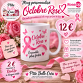 🎀 Mug personnalisé – Octobre Rose 🎀