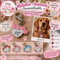 🐾 Médaillon animaux personnalisable🐾