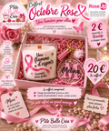 🎀 Coffret Octobre Rose – Bougie & Porte-clé personnalisé 🎀