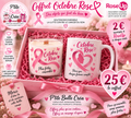 🎀 Coffret Octobre Rose  bougie et mug– 🎀