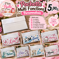 Pochette multi fonctions personnalisable